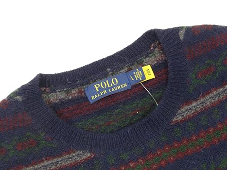 極美品 POLO RALPH LAUREN アルパカ混 フェアアイル セーター 極美品 POLO RALPH LAUREN アルパカ混 フェアアイル セーター